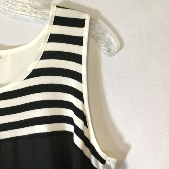 Zenana Outfitters Tank Top Style Blouse Cotton Yoke Colorblock Women''s Medium - Picture 6 of 12